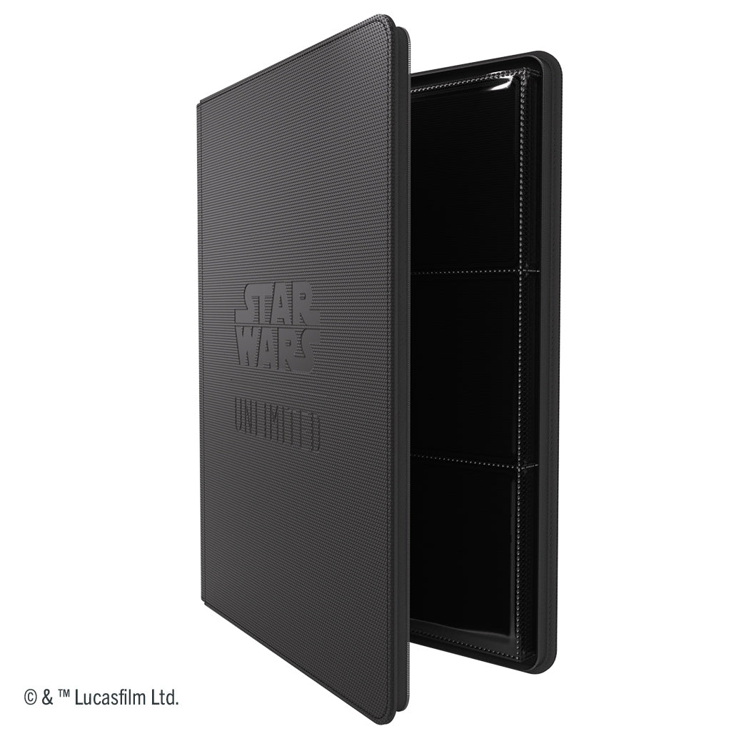 Star Wars: Unlimited Zip-Up Album 18-Pocket Black