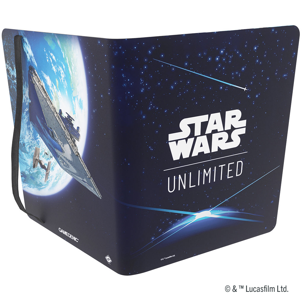 Star Wars: Unlimited Casual Album 18-Pocket - Card Back Blue