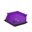 Magnetic Dice Tray Hexagonal Black/Purple
