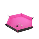 Magnetic Dice Tray Hexagonal Black/Pink
