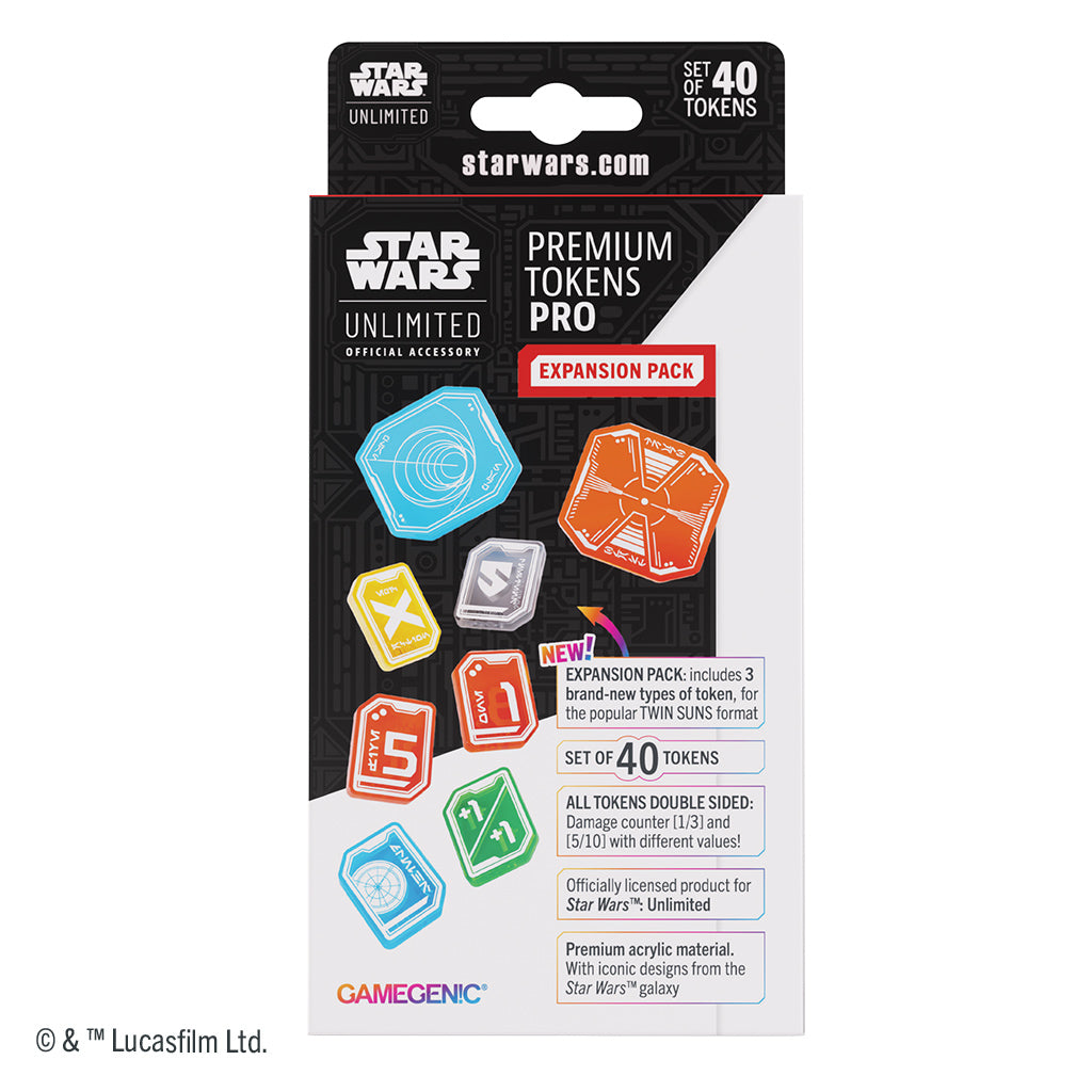 Star Wars: Unlimited Premium Tokens Pro Expansion Pack | The Clever Kobold