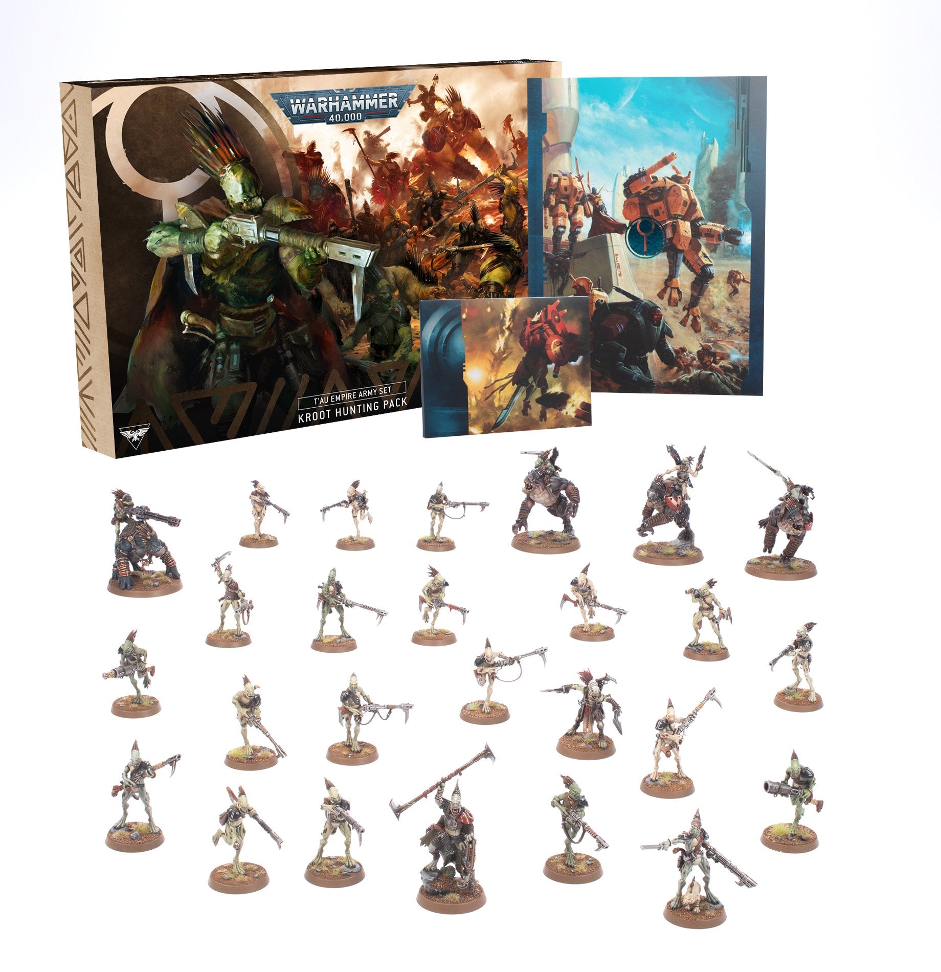 Kroot Hunting Pack - T'au Empire Army Set | The Clever Kobold