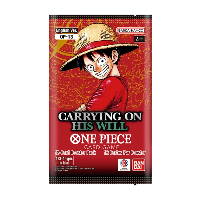 One Piece TCG: Carrying On His Will - Booster Pack