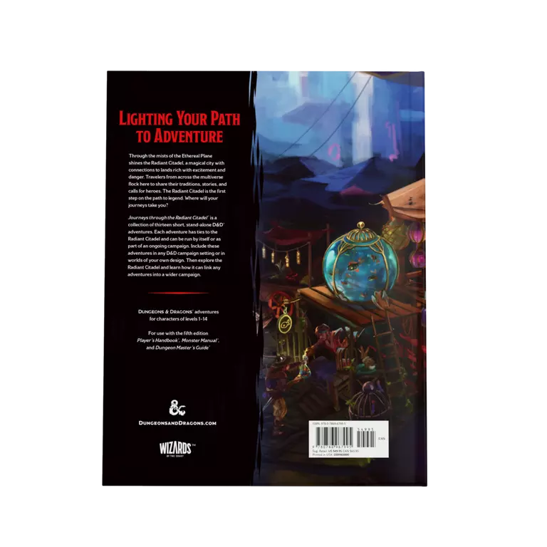 Dungeons & Dragons 5E: Journeys Through the Radiant Citadel