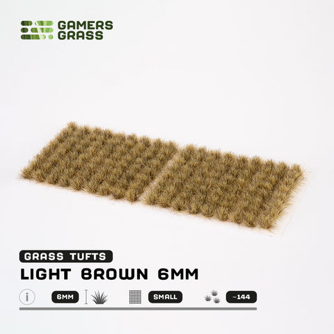 Light Brown 6mm - Small