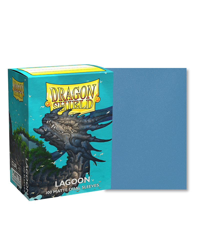 Lagoon - Matte Dual Sleeves - Standard Size | The Clever Kobold