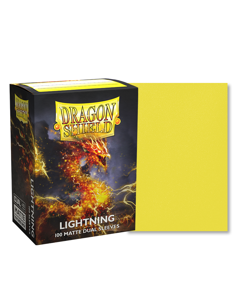 Lightning - Matte Dual Sleeves - Standard Size