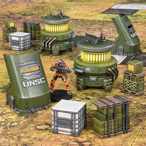 Halo: Flashpoint - UNSC Scenery Set