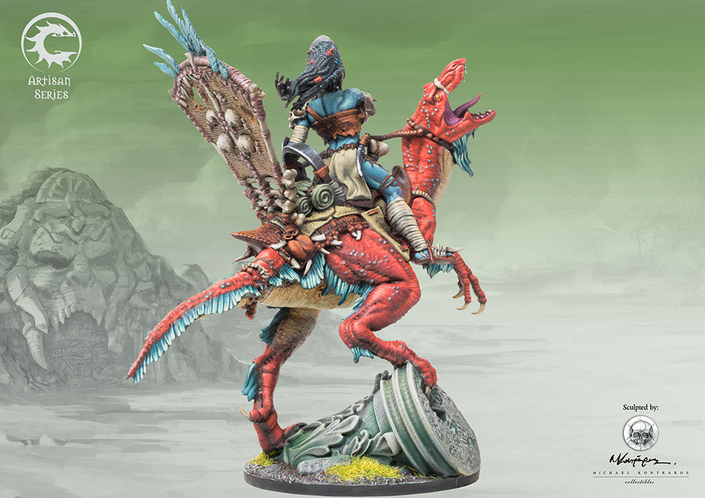 Mounted Predator Artisan Series - W’adrhŭn | The Clever Kobold