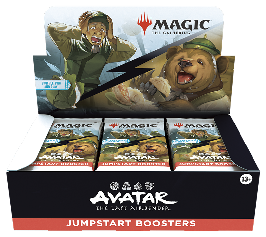 Avatar: The Last Airbender - Jumpstart Booster Display
