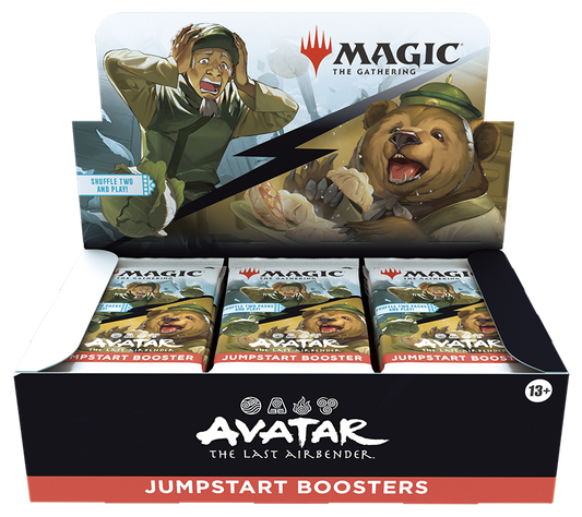 Avatar: The Last Airbender - Jumpstart Booster Display