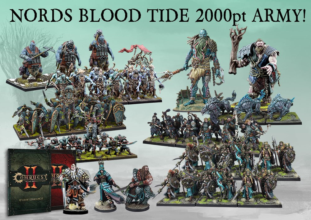 Blood Tide 2000pt Army - Nords | The Clever Kobold