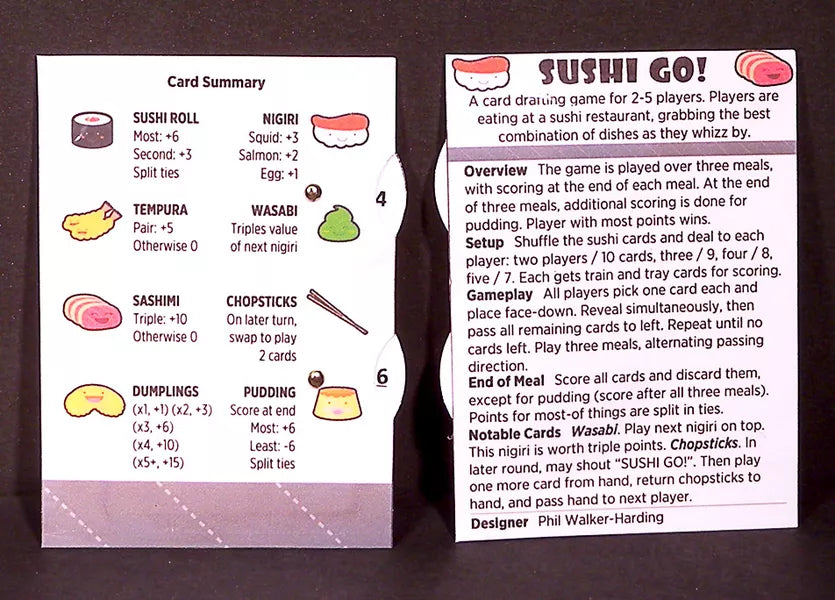 Sushi Go! | The Clever Kobold