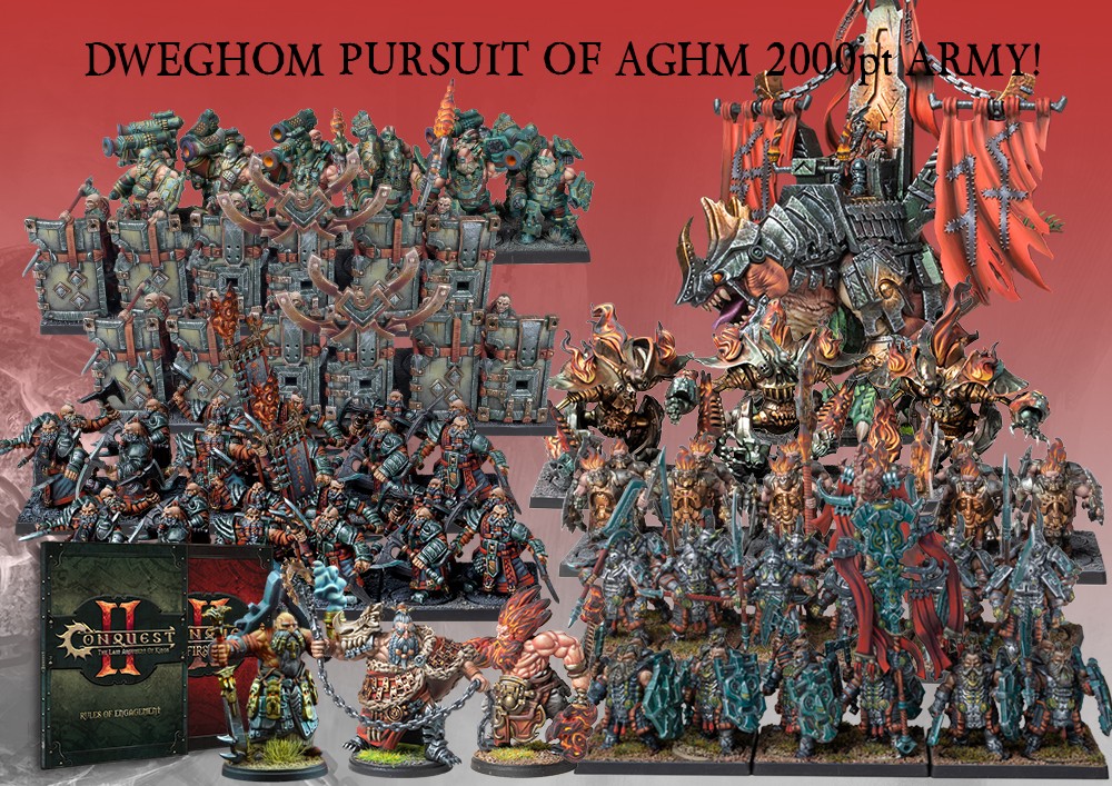 Pursuit Of Aghm 2000pt Army - Dweghom | The Clever Kobold