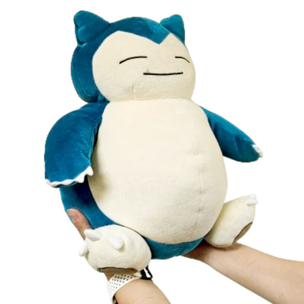 Sanei Pokemon All Star Collection PZ04 Mochifuwa Cushion Snorlax Plush, 15"