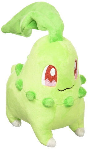 Sanei Pokémon Plush - PP40 - 7" Chikorite