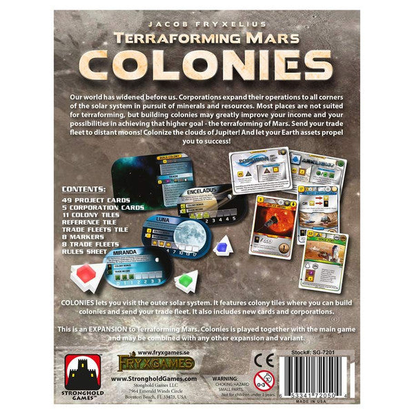 Terraforming Mars: The Colonies