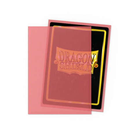 Clear Red - Matte Sleeves - Standard Size