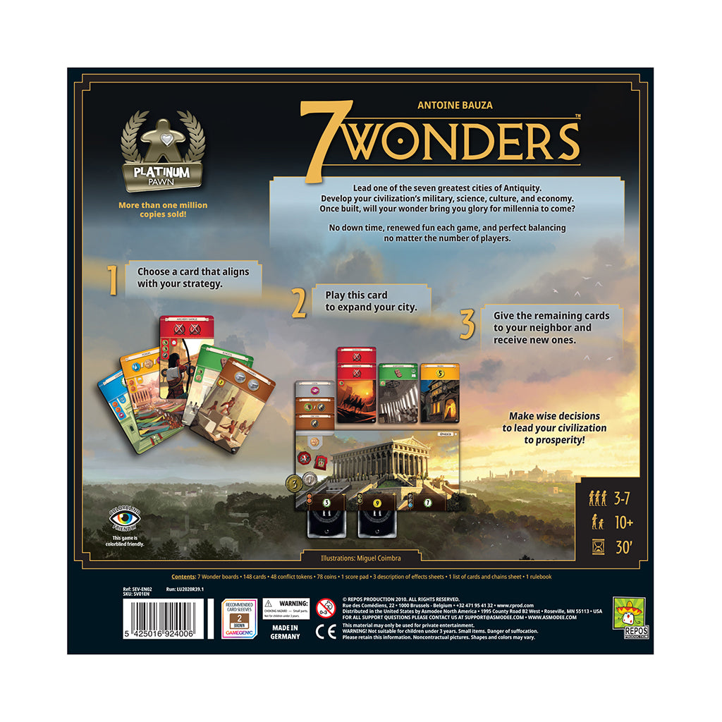 7 Wonders New Edition | The Clever Kobold