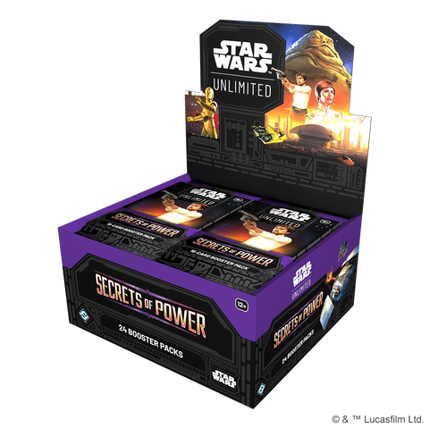 Star Wars: Unlimited - Secrets of Power: Booster Display