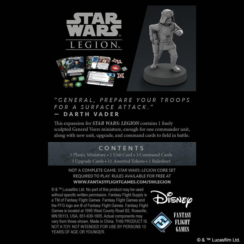STAR WARS: LEGION - GENERAL VEERS