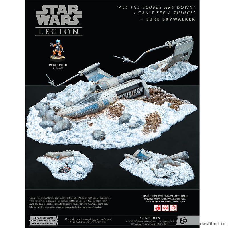 STAR WARS: LEGION - CRASHED X-WING BATTLEFIELD EXPANSION