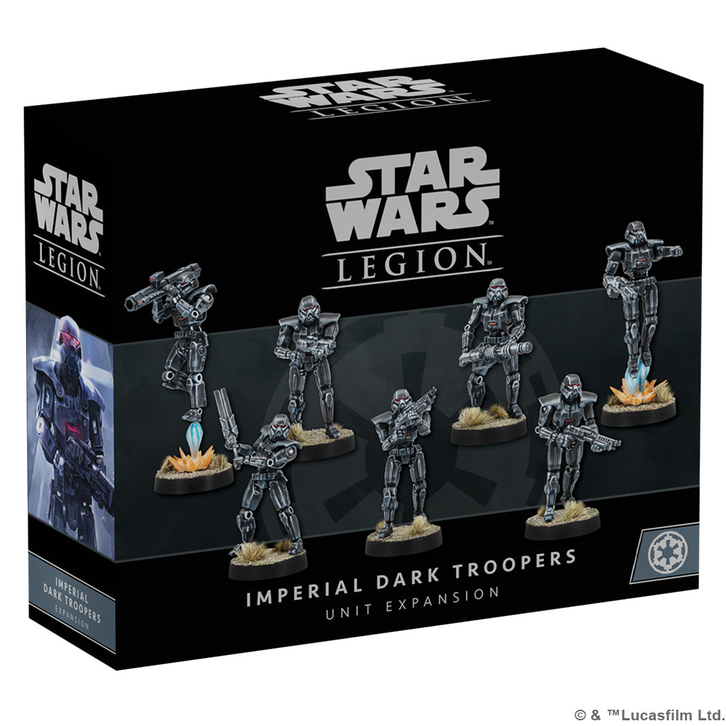 STAR WARS: LEGION - DARK TROOPERS UNIT EXPANSION | The Clever Kobold