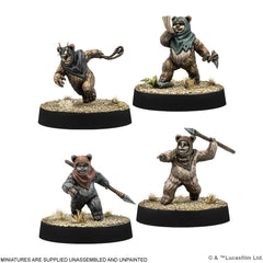 STAR WARS: LEGION - EWOK WARRIORS UNIT EXPANSION | The Clever Kobold