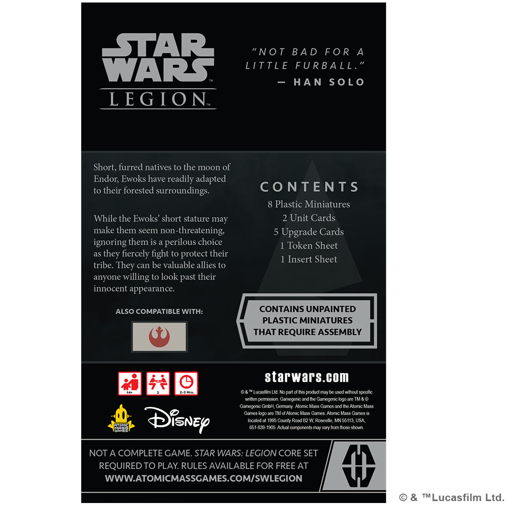 STAR WARS: LEGION - EWOK WARRIORS UNIT EXPANSION