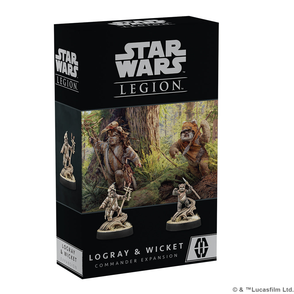 STAR WARS: LEGION - LOGRAY & WICKET COMMANDER EXPANSION | The Clever Kobold