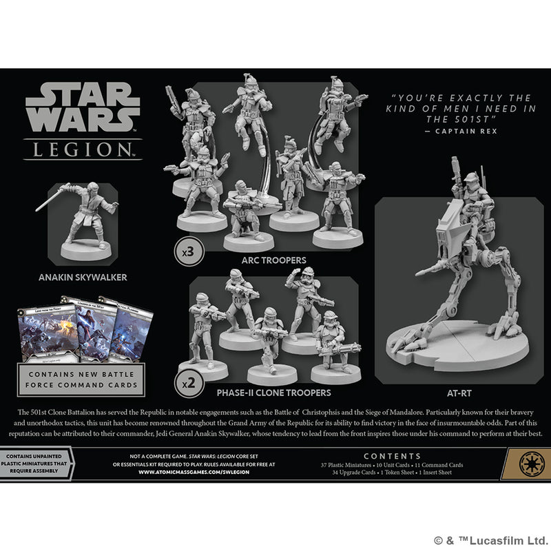 STAR WARS: LEGION - 501ST LEGION