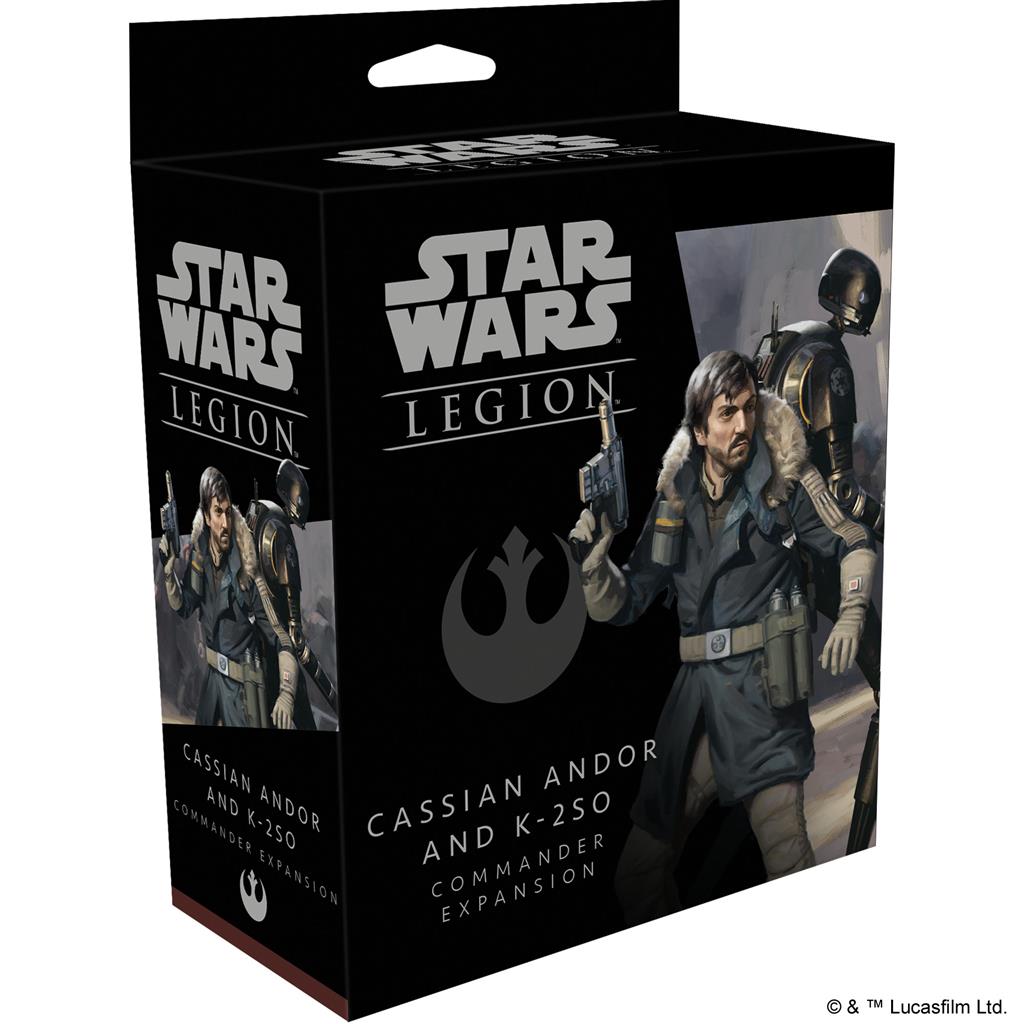 STAR WARS: LEGION - CASSIAN ANDOR AND K-2SO | The Clever Kobold