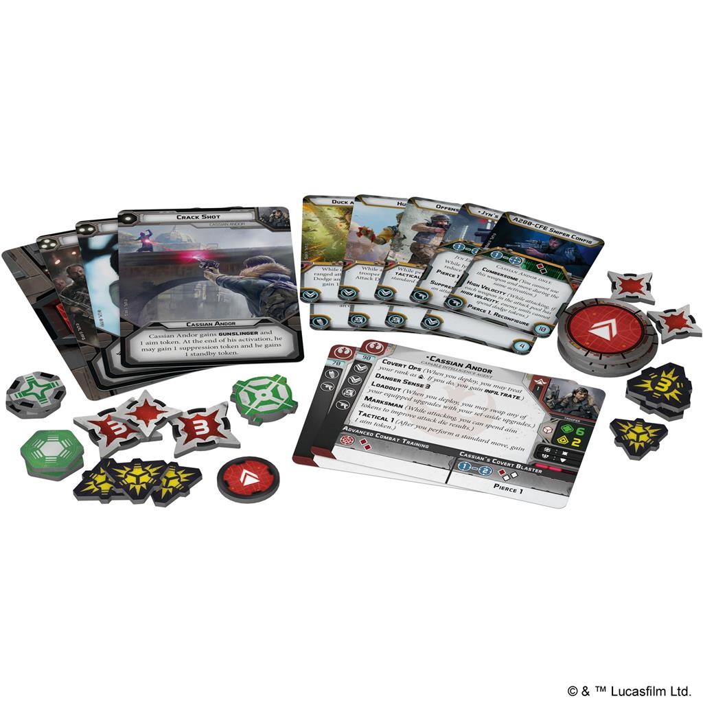 STAR WARS: LEGION - CASSIAN ANDOR AND K-2SO