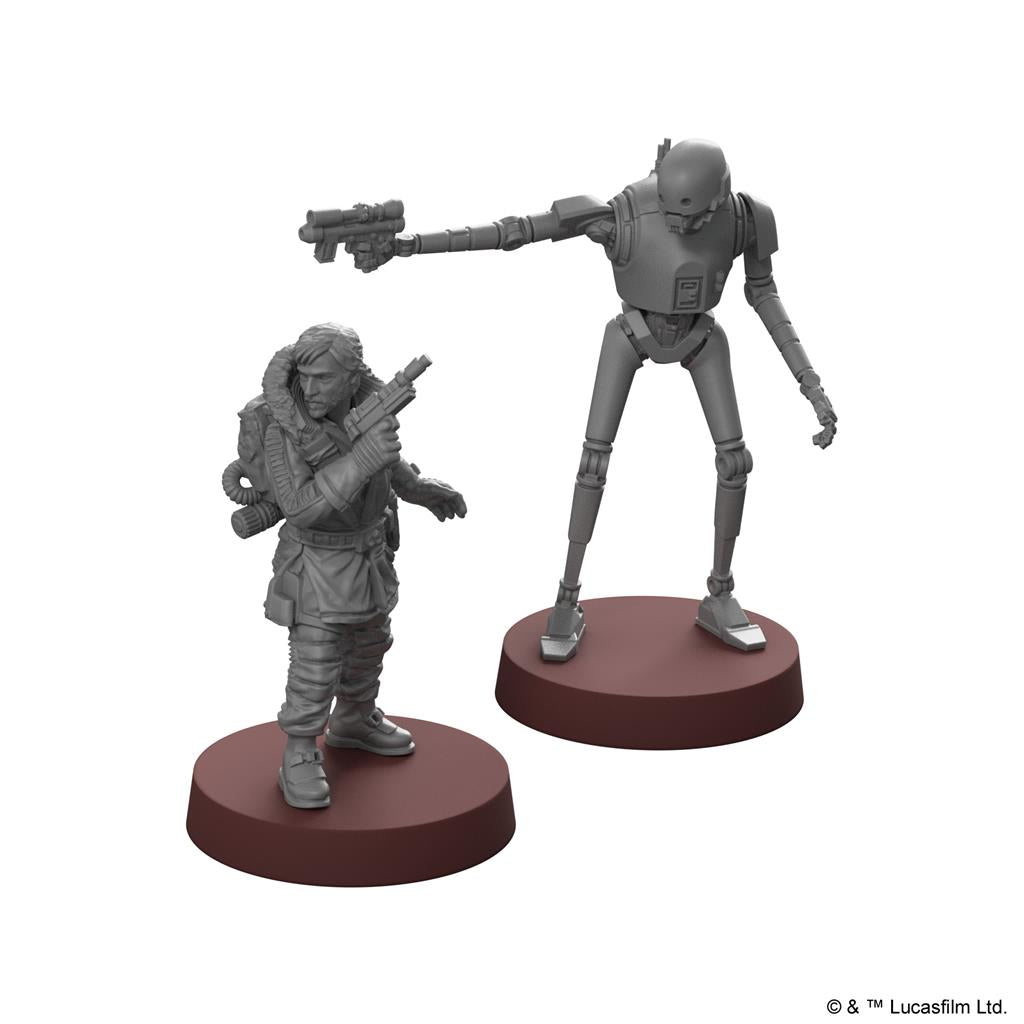 STAR WARS: LEGION - CASSIAN ANDOR AND K-2SO | The Clever Kobold