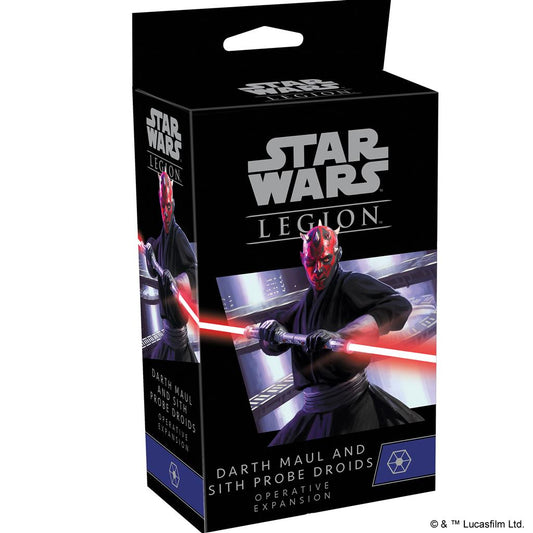 STAR WARS: LEGION - DARTH MAUL AND SITH PROBE DROIDS OPERATIVE