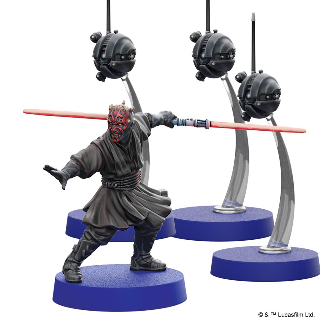 STAR WARS: LEGION - DARTH MAUL AND SITH PROBE DROIDS OPERATIVE