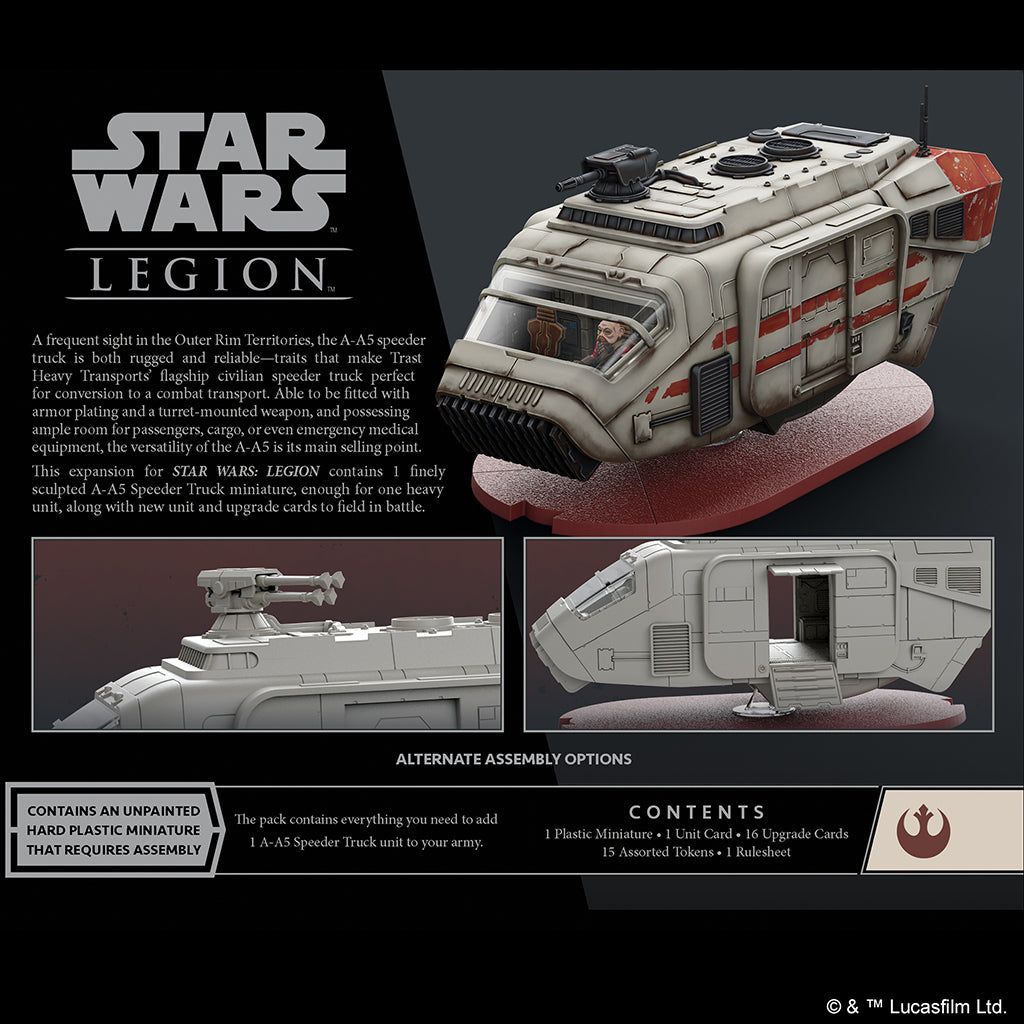 STAR WARS: LEGION - A-A5 SPEEDER TRUCK | The Clever Kobold