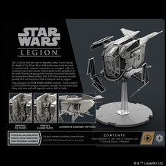 STAR WARS: LEGION - LAAT-LE PATROL TRANSPORT UNIT | The Clever Kobold