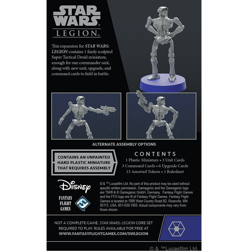 STAR WARS: LEGION - SUPER TACTICAL DROID COMMANDER EXPANSION