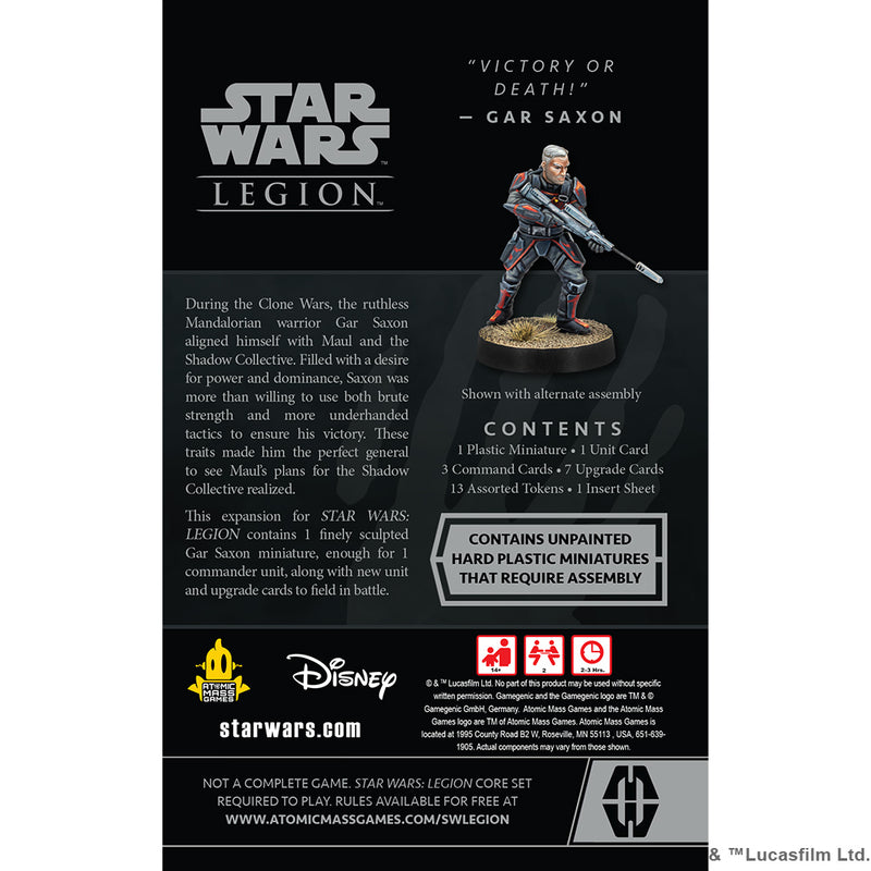 STAR WARS: LEGION - GAR SAXON