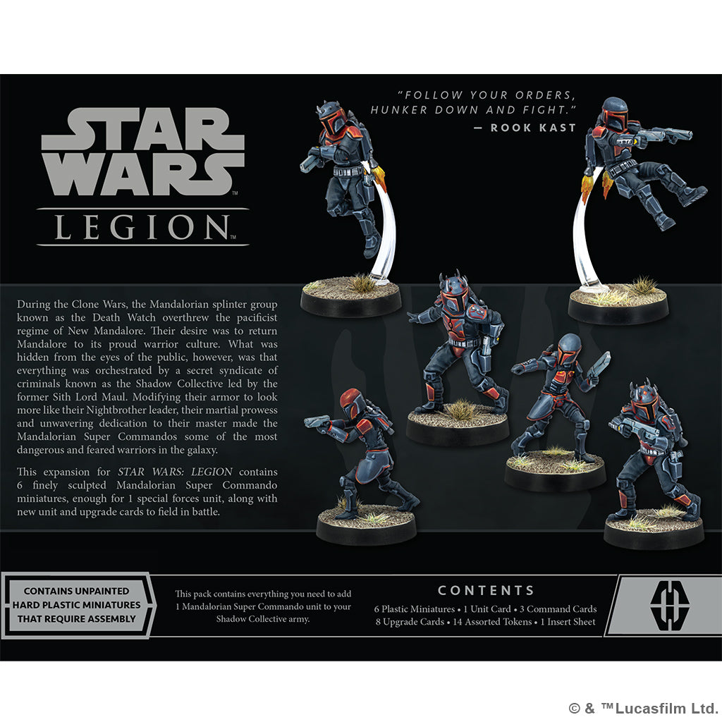 STAR WARS: LEGION - MANDALORIAN SUPER COMMANDOS | The Clever Kobold