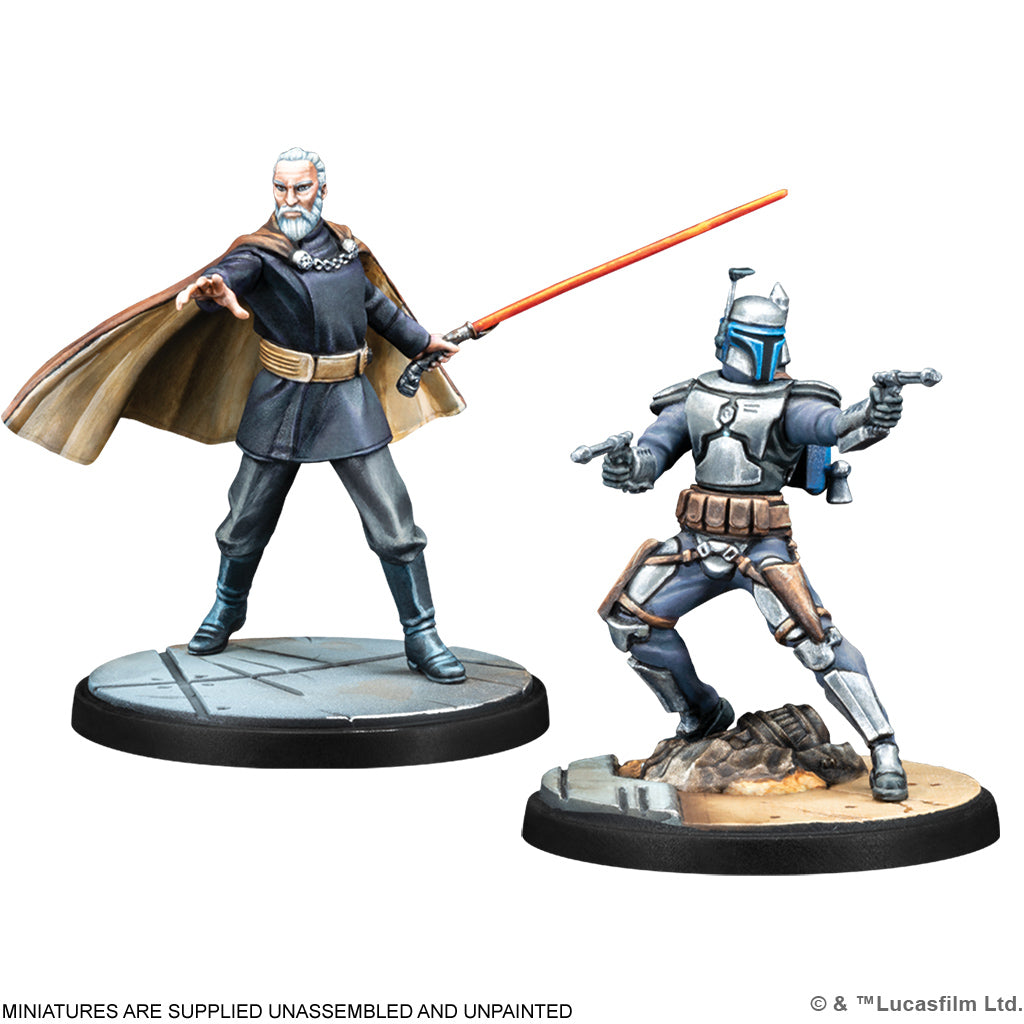 Star Wars: Shatterpoint - Twice the Pride: Count Dooku Squad Pack | The Clever Kobold