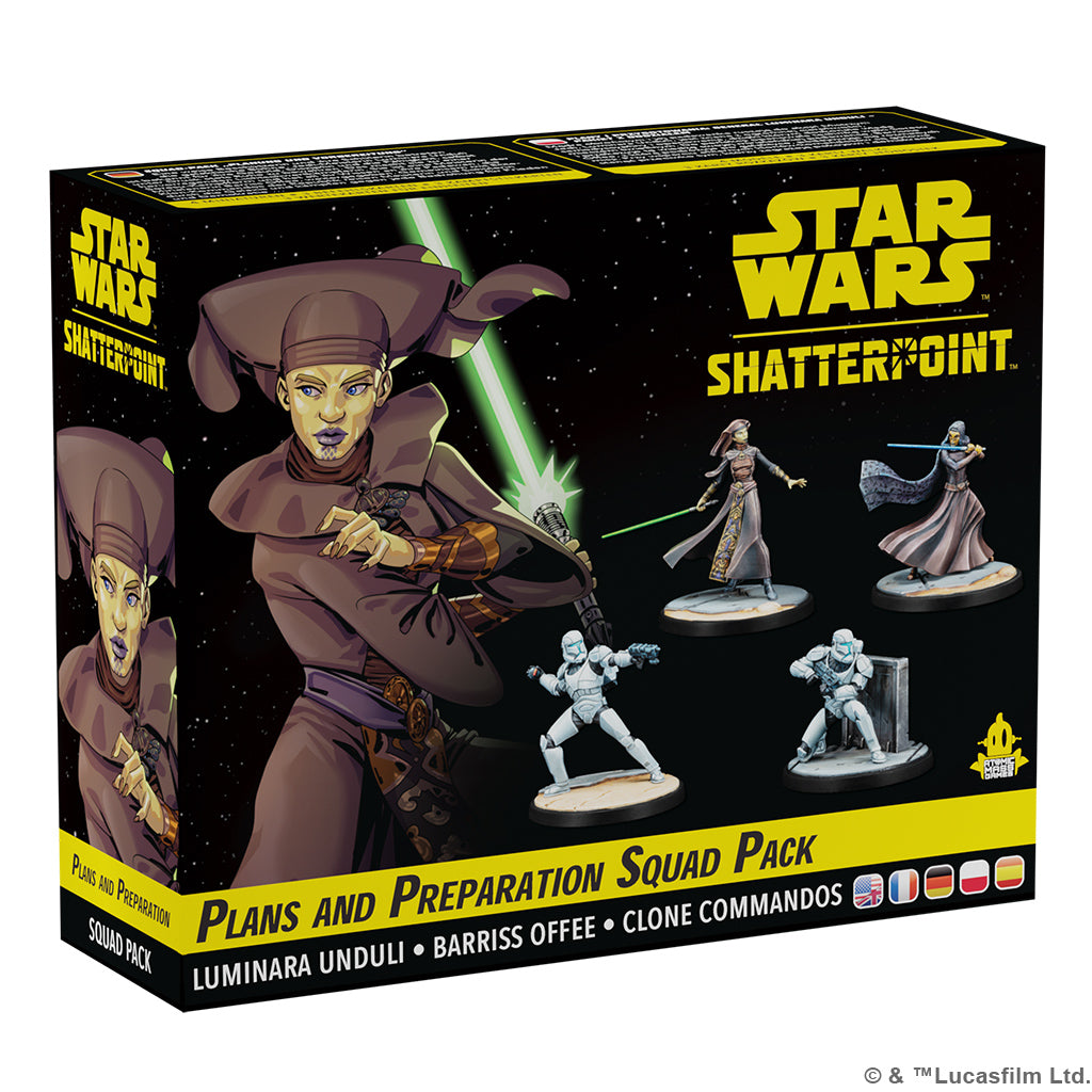 Star Wars: Shatterpoint - Plans and Preparation Squad Pack | The Clever Kobold