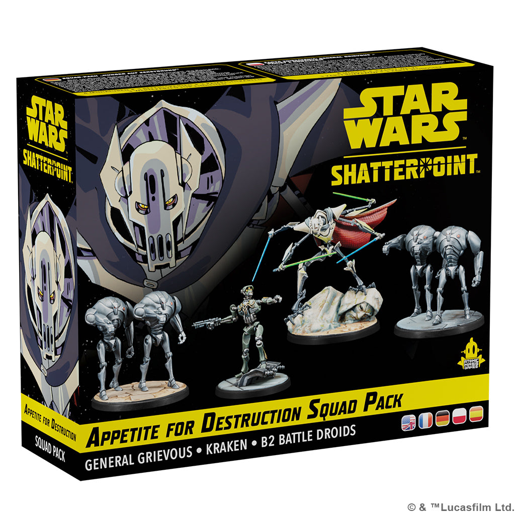 Star Wars: Shatterpoint - Appetite for Destruction Squad Pack | The Clever Kobold