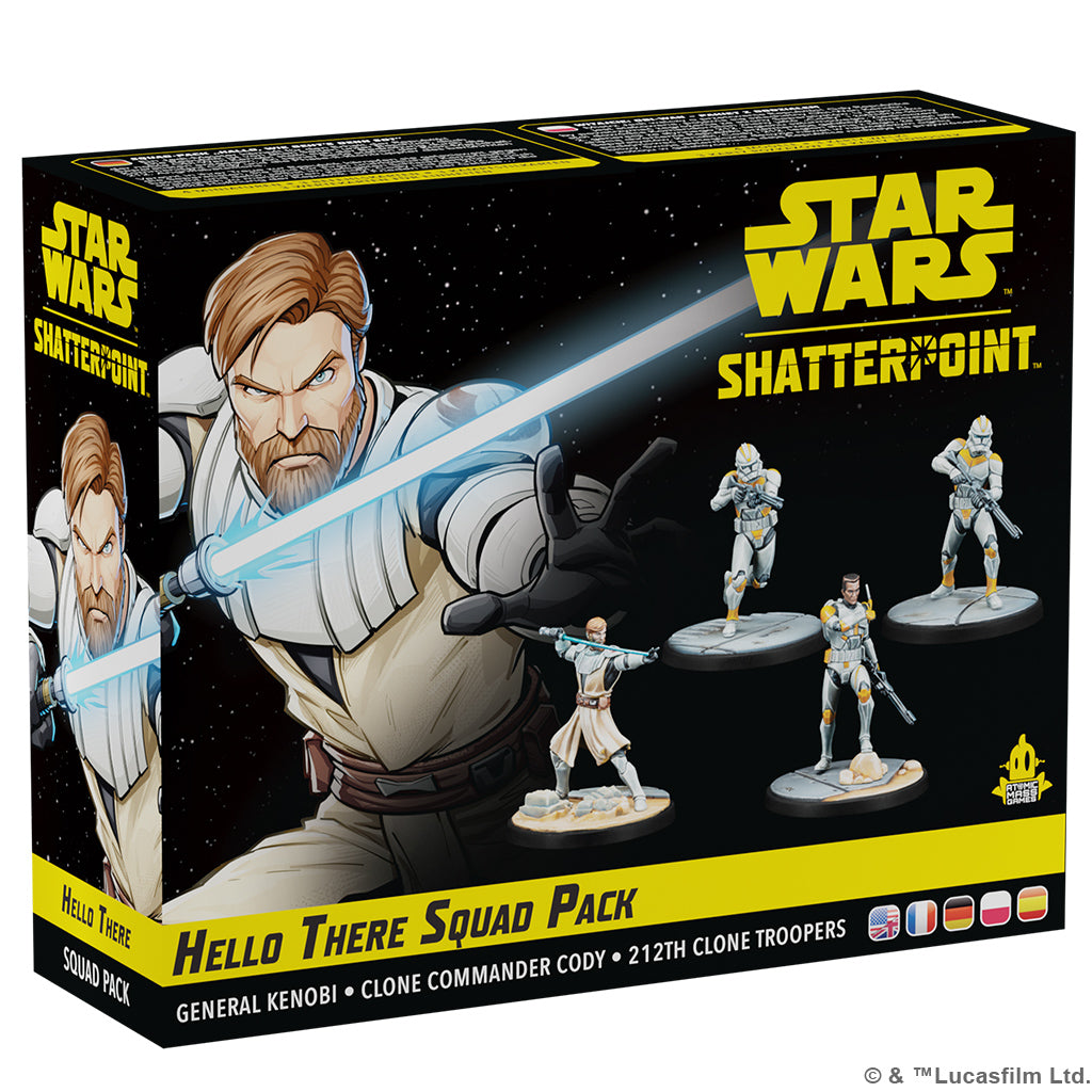 Star Wars: Shatterpoint - Hello There: General Obi-Wan Kenobi Squad Pack | The Clever Kobold