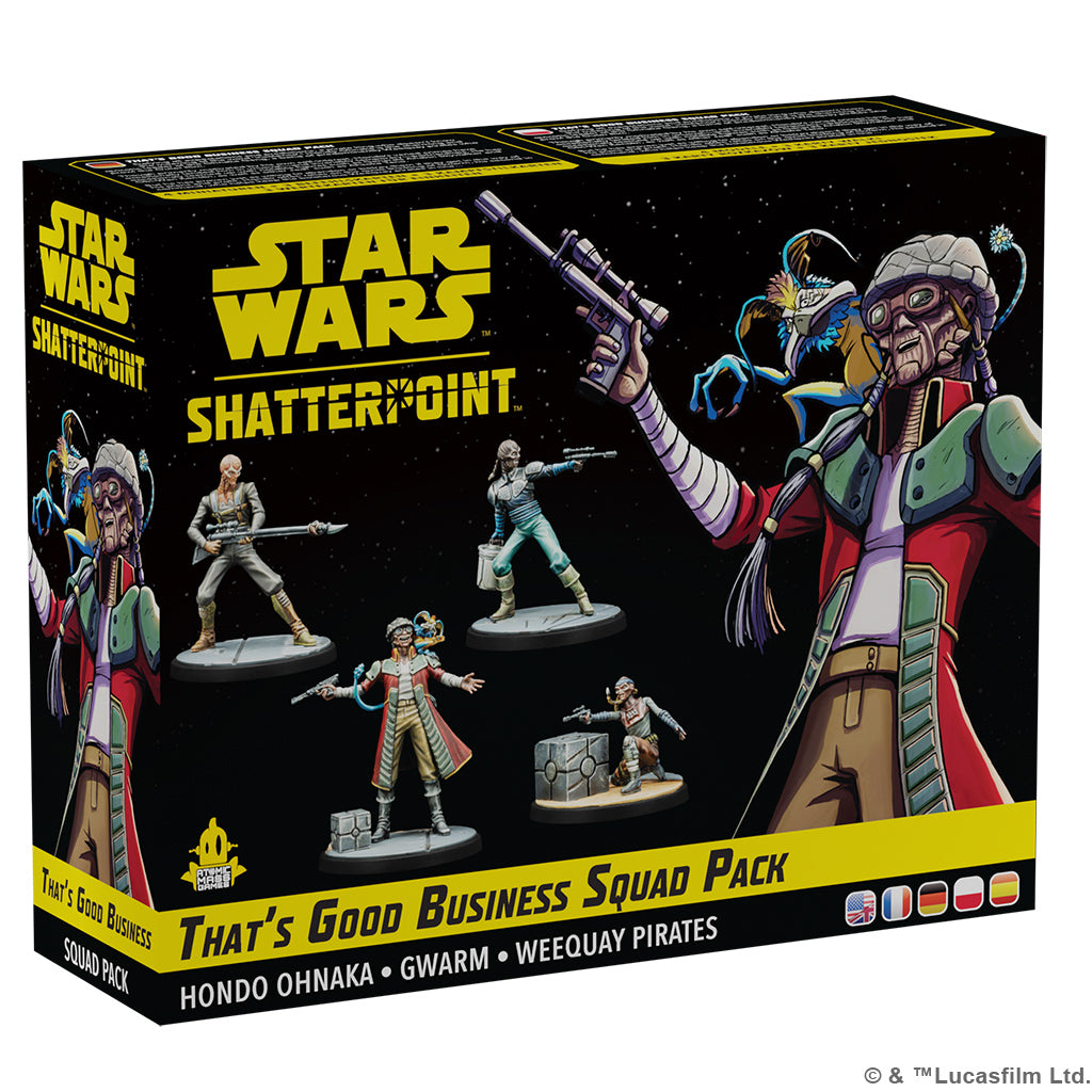 Star Wars: Shatterpoint - That's Good Business Squad Pack | The Clever Kobold