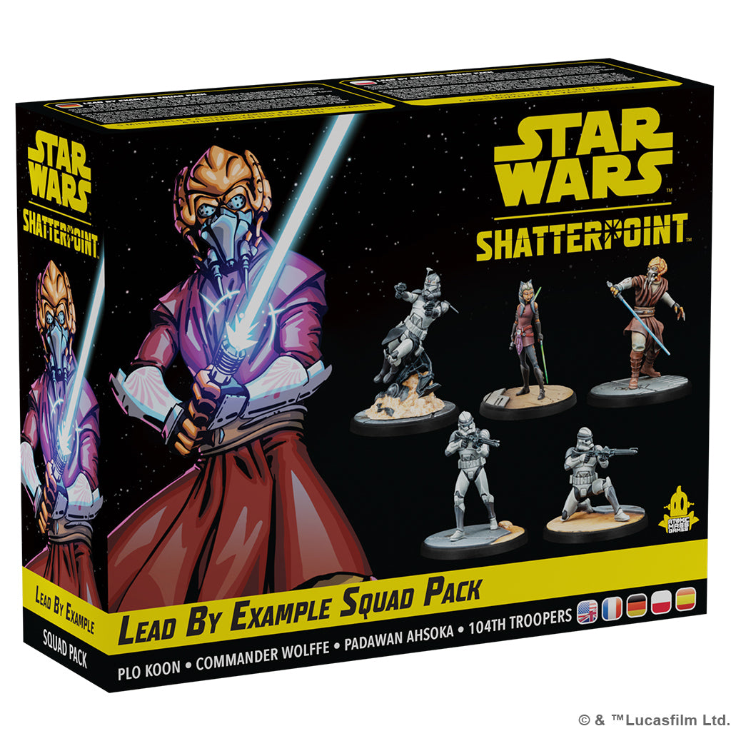 Star Wars: Shatterpoint - Lead by Example Squad Pack | The Clever Kobold