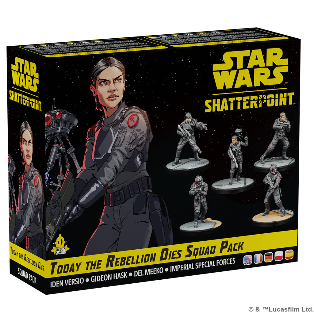 Star Wars: Shatterpoint - Today the Rebellion Dies Squad Pack | The Clever Kobold