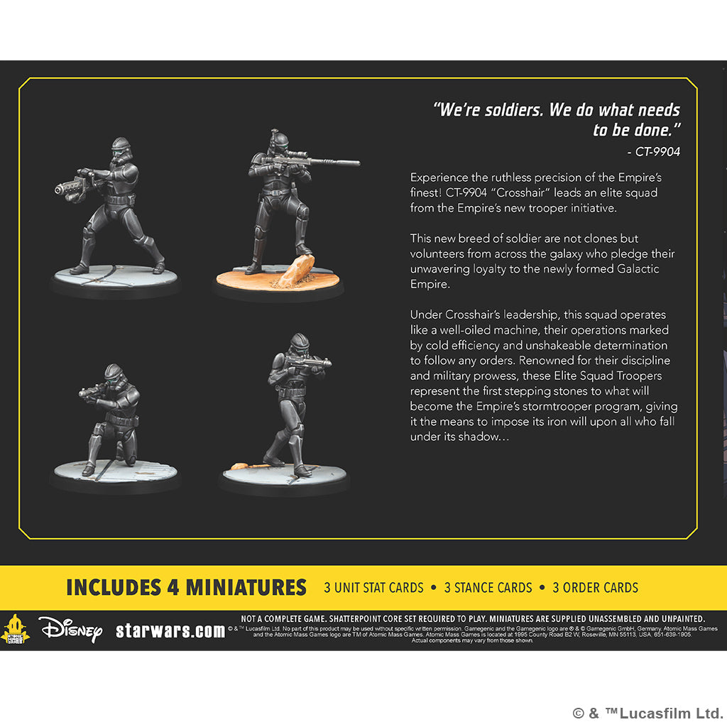 Star Wars: Shatterpoint - Good Soldiers Follow Orders Squad Pack | The Clever Kobold