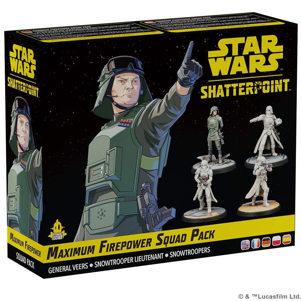 Star Wars: Shatterpoint - Maximum Firepower Squad Pack | The Clever Kobold